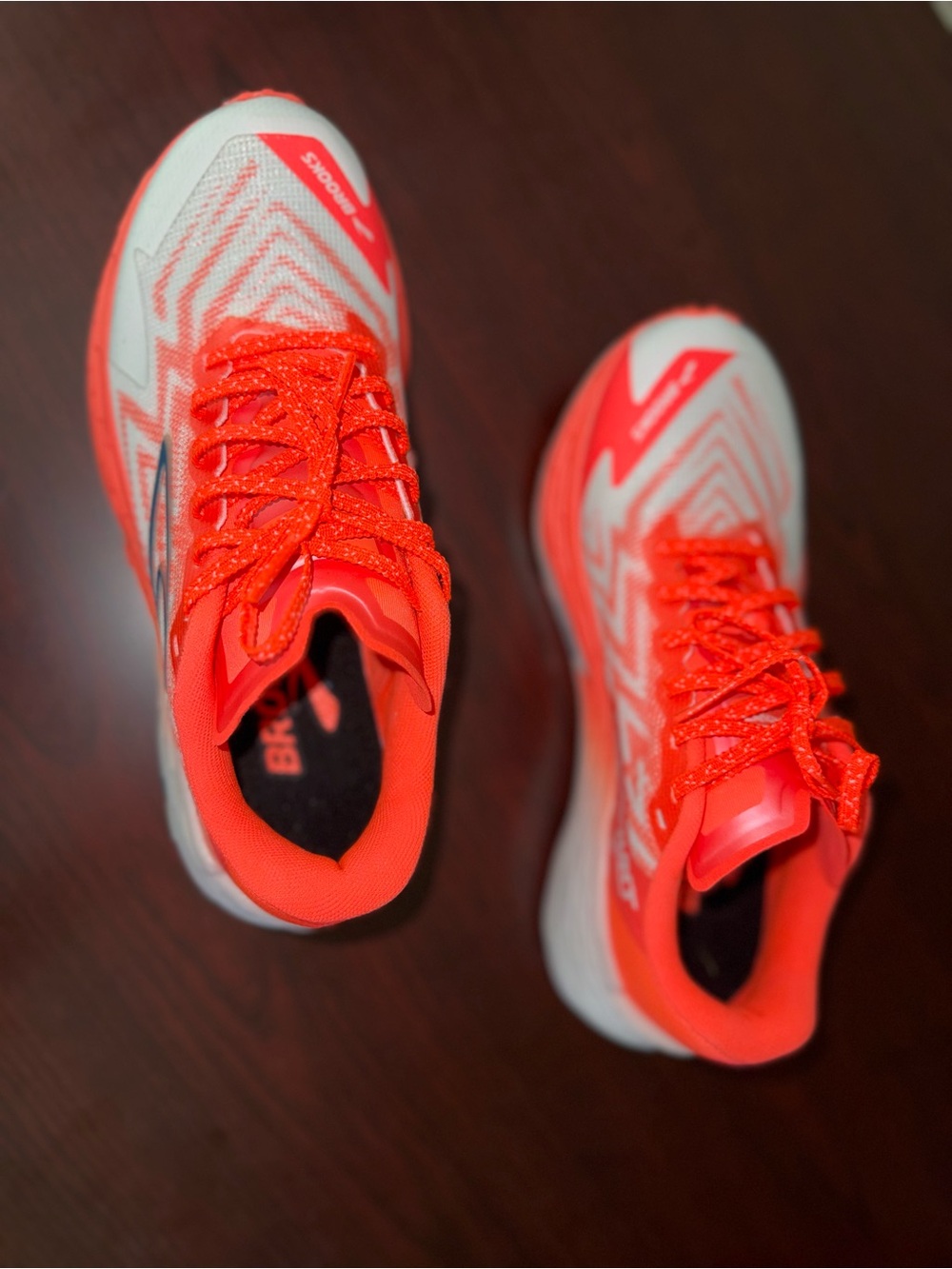 Brooks Women’s Catamount Running Shoes - Coral/White - Picture 3 of 4